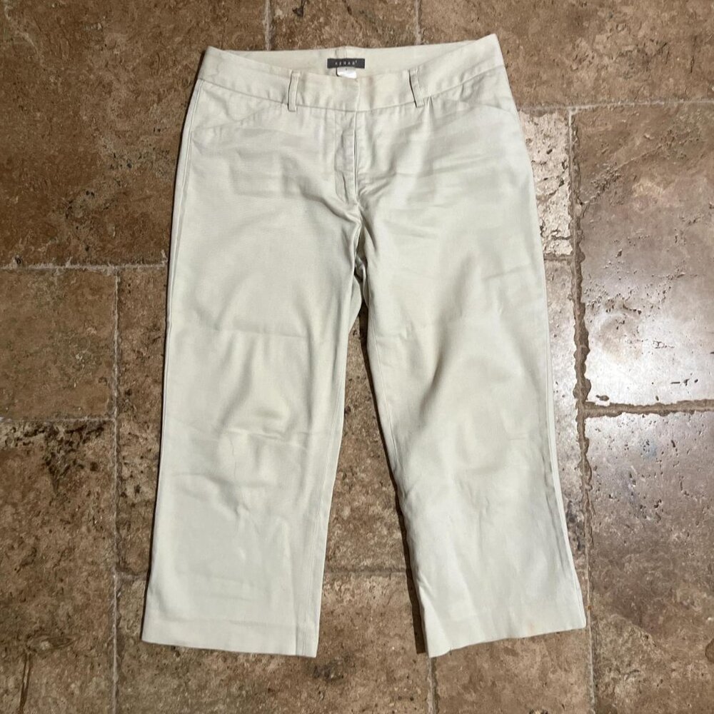 Vintage Y2K Cream Capri Pants
